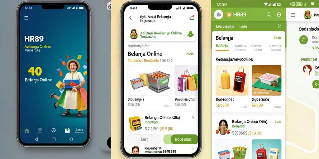 Tampilan antarmuka aplikasi HR89 yang sederhana dan fungsional.